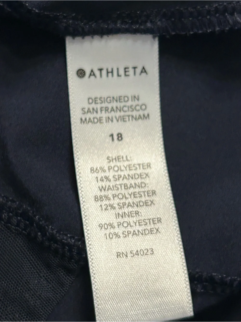 Athleta SoHo Skort Navy Blue Size 18_10